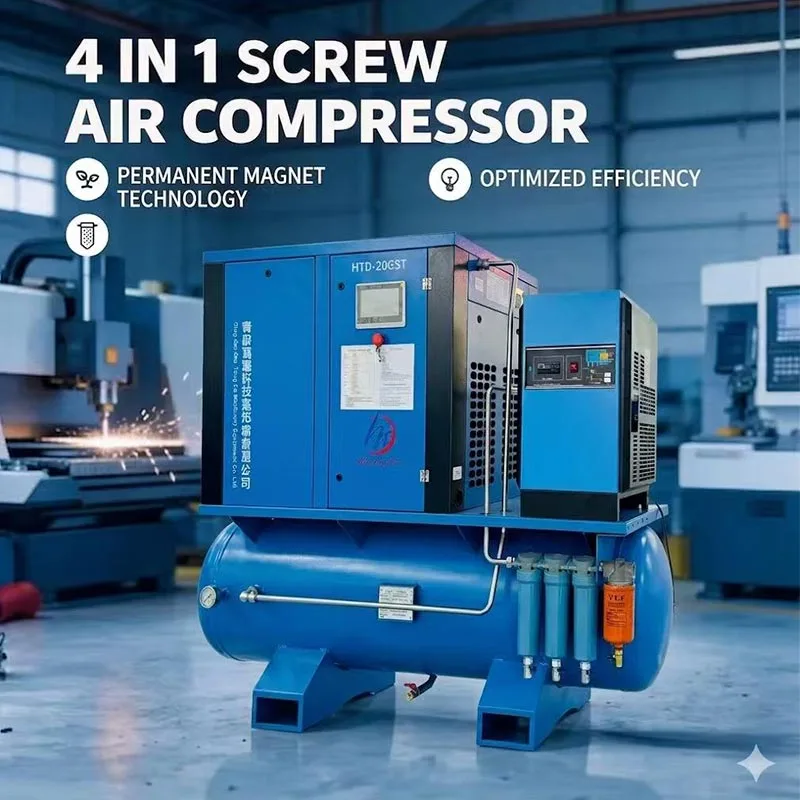 22KW 16 Bar luftkompressor for laserskjæring