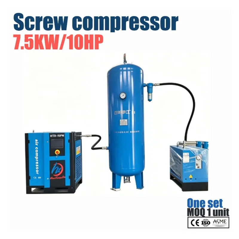 Luftkompressor for mekanisk prosessering